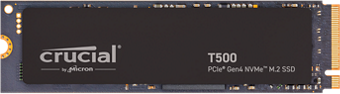 Crucial T500 500GB PCIe Gen4 NVMe M.2 SSD