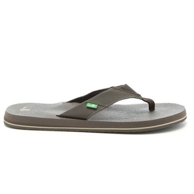 men's sanuk beer cozy flip flops