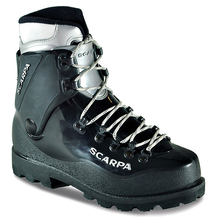 BLACK BOOTS MOUNTAIN BOOTS CLIMBING GENUINE ISSUE SUPERGRADE SCARPA