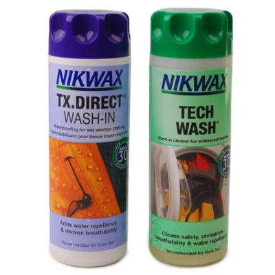 Nikwax maintenance materials