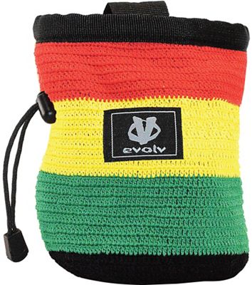 Learn about Evolv KNIT CHALK BAG RASTA