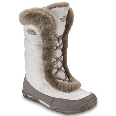the north face women's nuptse fur snow boots