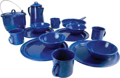 GSI Outdoors Enamelware 12-Cup Percolator, Blue