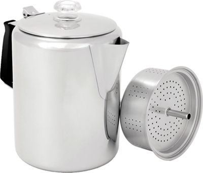 GSI Outdoors Glacier Stainless 28 Cup Coffee Percolator