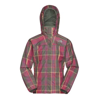 north face checkered jacket