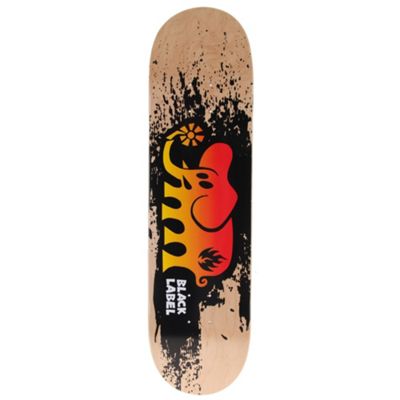 Label Splatter Skateboard - Moosejaw