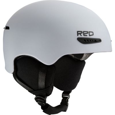 red avid snowboard helmet