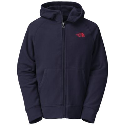 The North Face Boys' Glacier Full Zip Hoodie - at Moosejaw.com