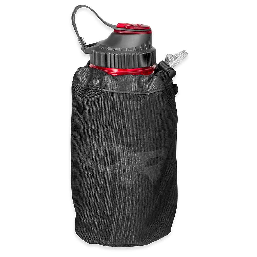 New Outdoor Research Cargo Water Bottle Insulated Holder Parka #1 Black 