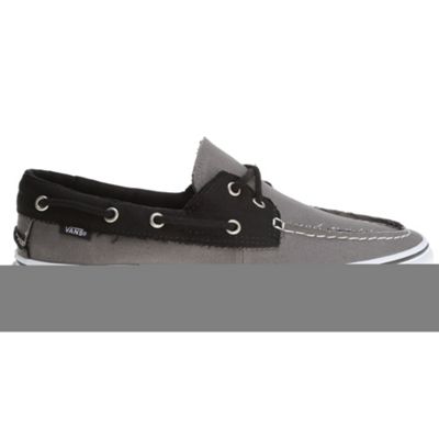 vans zapato black white