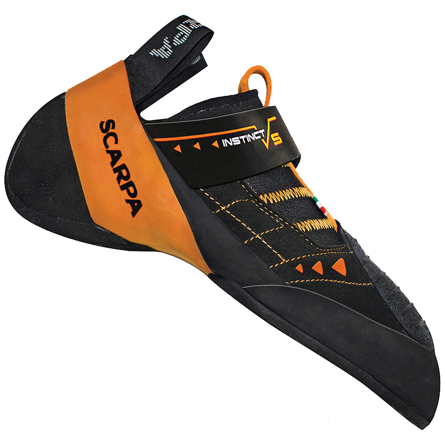 Scarpa Mens Instinct VS Climbing Shoes Black Yellow Sports Lightweight 