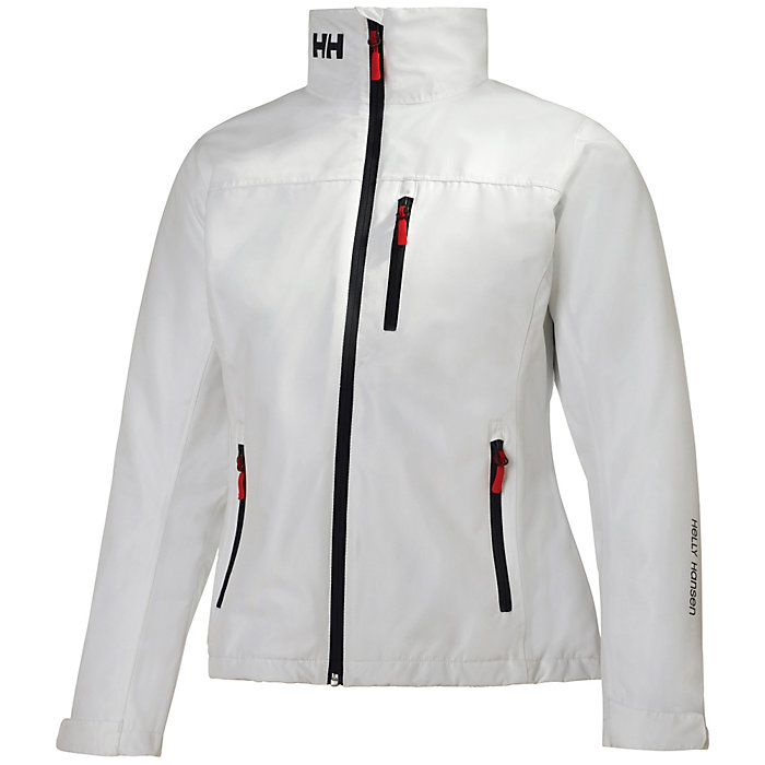 Helly-Hansen Womens Crew Midlayer Fleece Lined Waterproof Windproof Breathable Rain Coat Jacket 