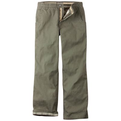 men's flannel lined cargo pants