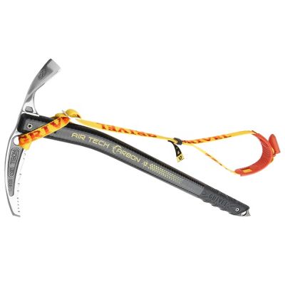 Grivel Air Tech Carbon Ice Axe w/ Long Leash at