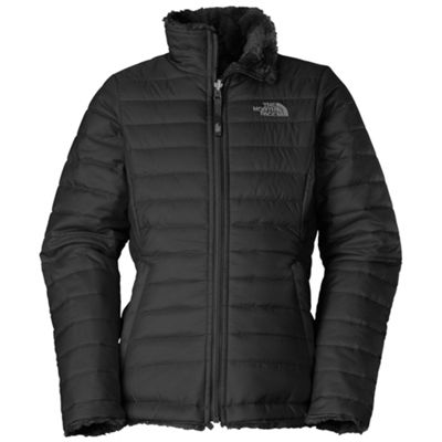 The North Face Girls' Reversible Mossbud Swirl Jacket - at Moosejaw.com