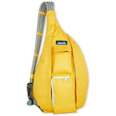 Yellow Kavu Rope Sling Bag