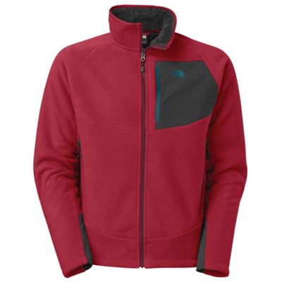 north face men's chimborazo full zip fleece jacket