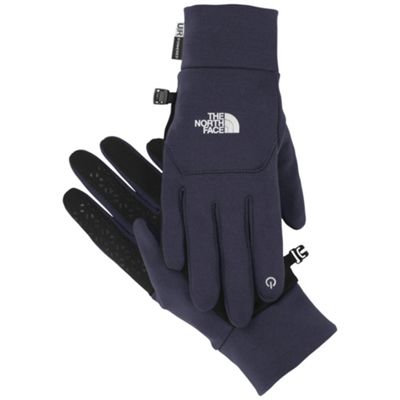 north face etip gloves navy