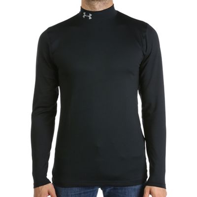 mens under armour coldgear mock neck