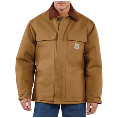 Carhartt Men's Duck Traditional Coat - Large Tall, Carhartt Brown