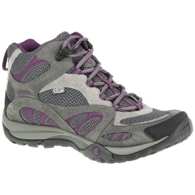 Merrell Womens Azura Mid Waterproof High Rise Hiking Shoes Shoes & Bags ...