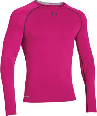 intervalo Ponte de pie en su lugar muestra Under Armour Men's Heatgear Sonic Compression Long Sleeve T-Shirt - Moosejaw