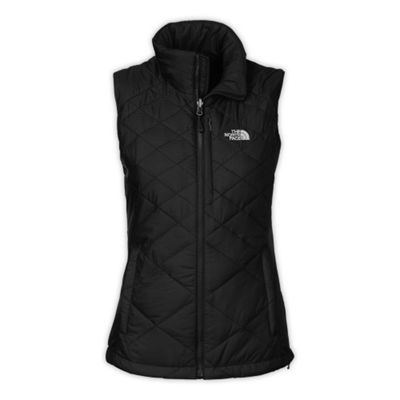 north face women's red blaze vest