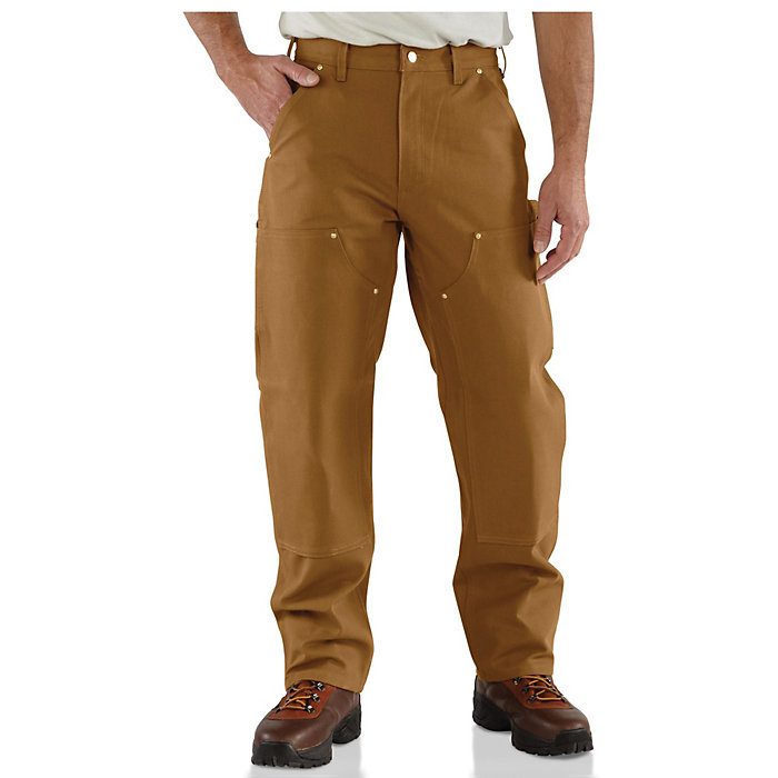 Carhartt Mens Firm Duck Double Front Work Dungaree Pant B01