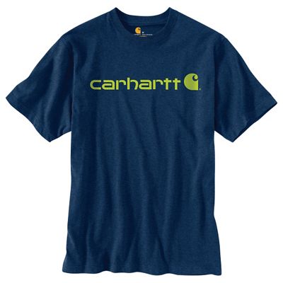 Carhartt Men's Loose Fit Heavyweight Short Sleeve Logo Graphic T-Shirt