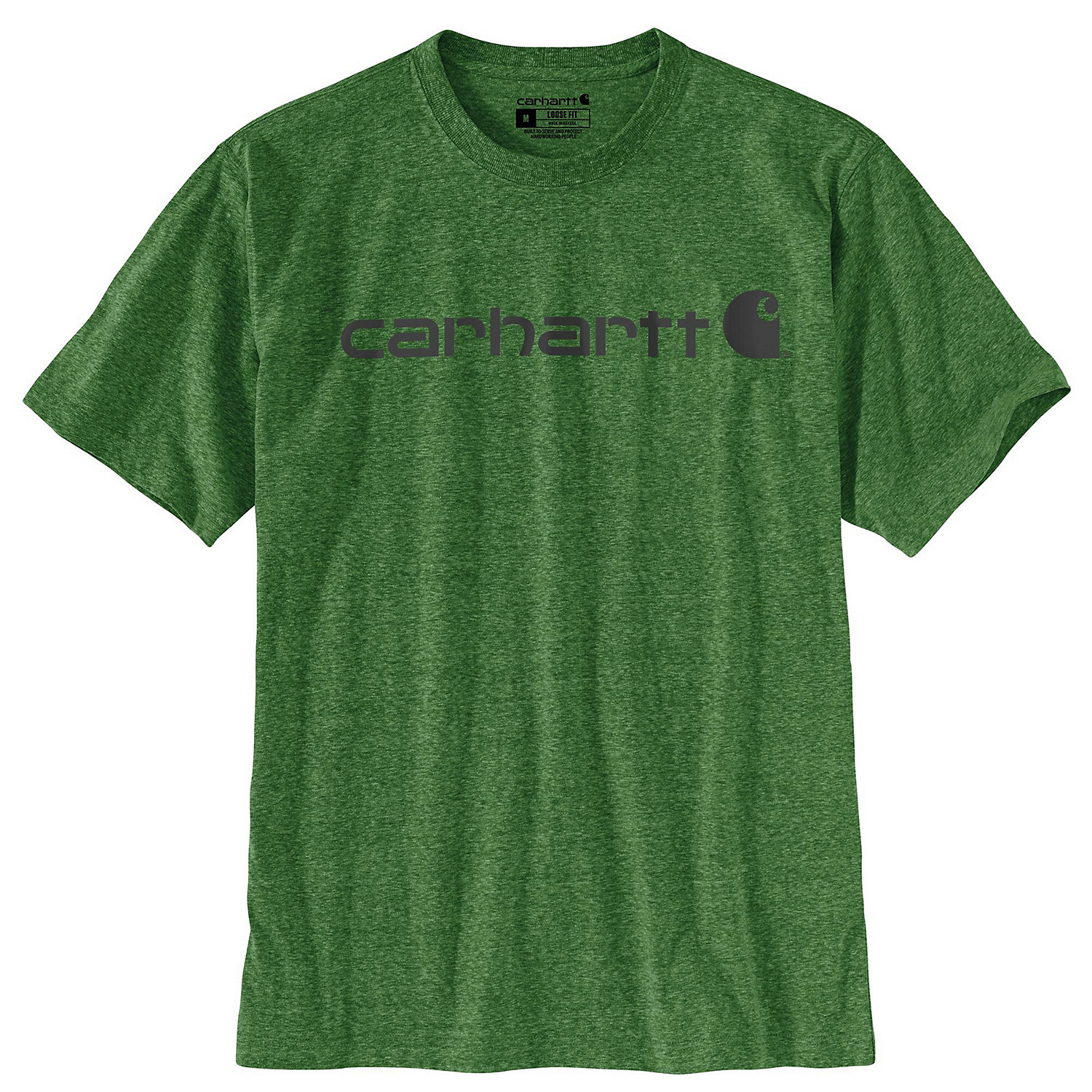 Carhartt Mens Loose Fit Heavyweight Short Sleeve Logo Graphic T-Shirt