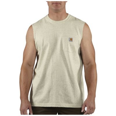 mens sleeveless pocket tee