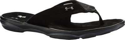 under armour leather flip flops
