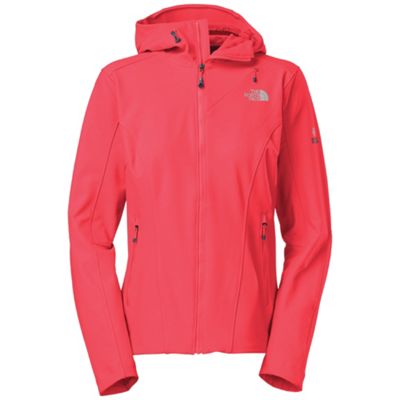 north face soft shell hooded jacket