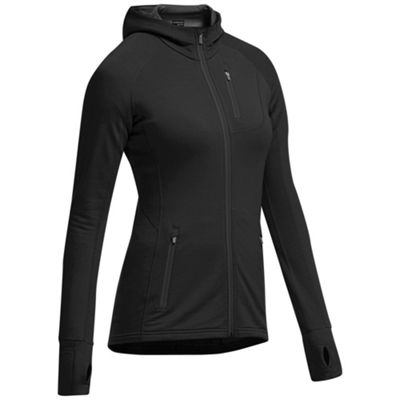 quantum long sleeve zip hood