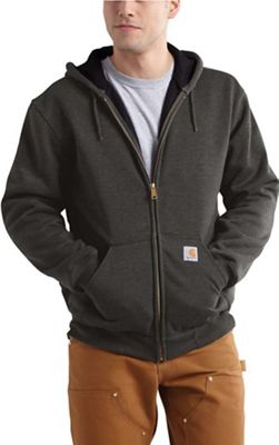 Carhartt Men's Rain defender Midweight Thermal Lined Full-Zip Hooded  Sweatshirt