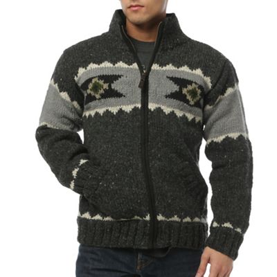 Lost Horizons Men's Navajo Fleece Lined Sweater