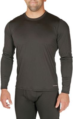 Hot Chillys Mens Peachskins Solid Crewneck