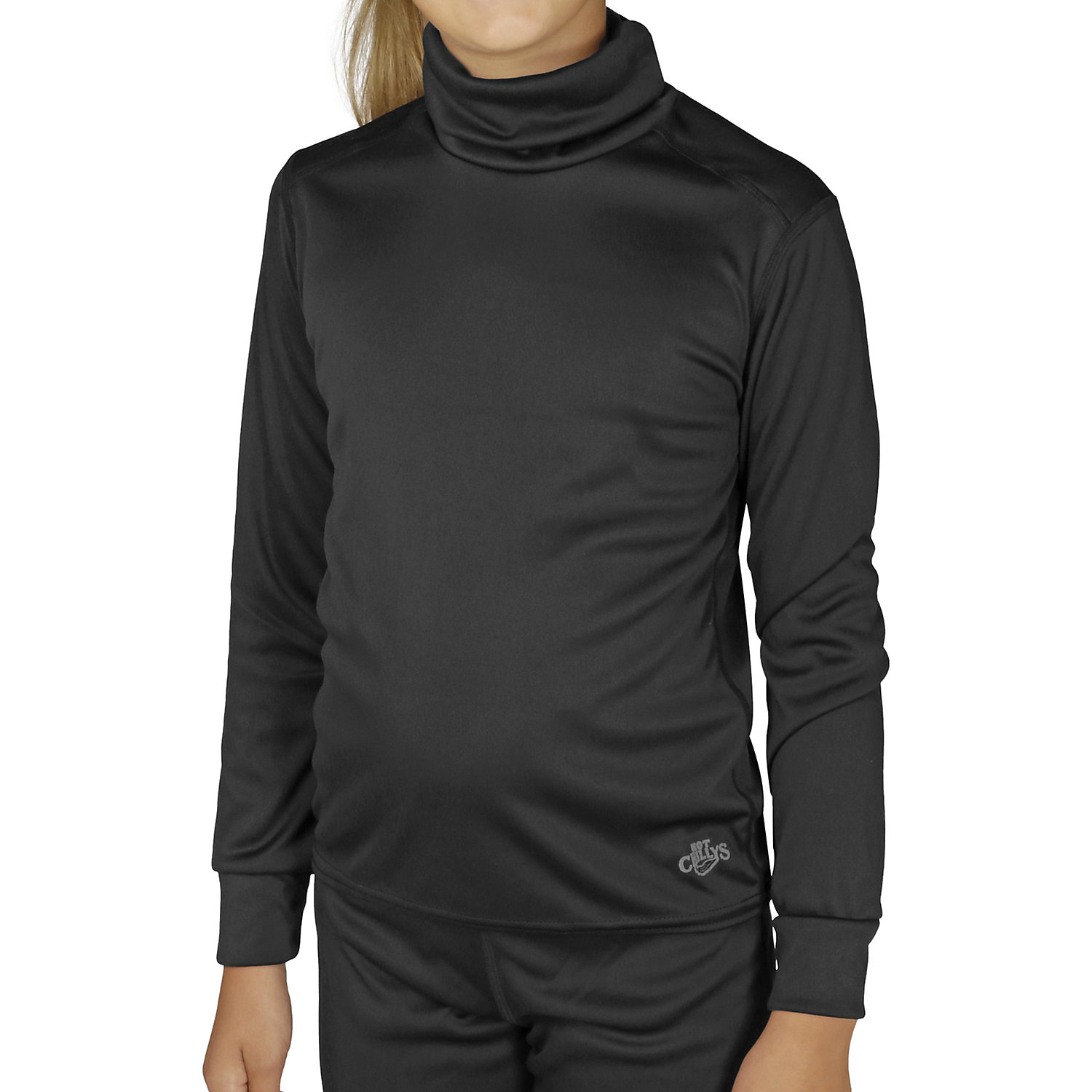 Hot Chillys Youth Peachskins Turtleneck Top