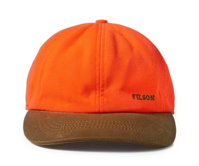 Filson Blaze Orange Insulated Tin Cloth Cap