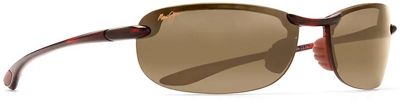 Mens Luxury Mod Rimless Block Lens Shield Oversize Sunglasses Tortoise  Brown 