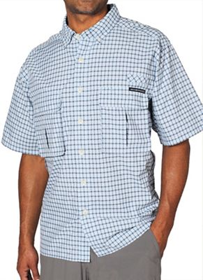 ExOfficio Men's Air Strip Micro Plaid S/S Shirt - Moosejaw