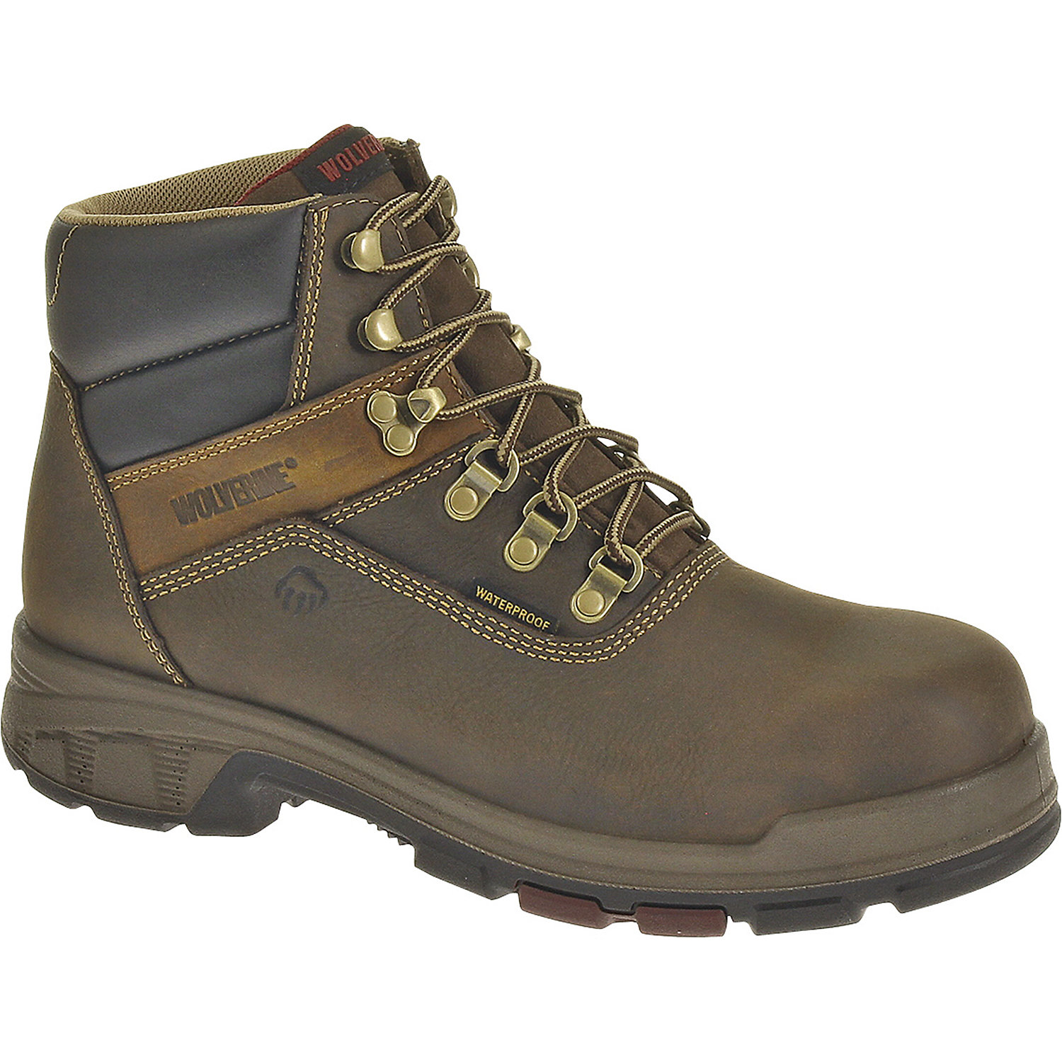 Wolverine Mens Cabor Waterproof 6IN Composite Toe Boot
