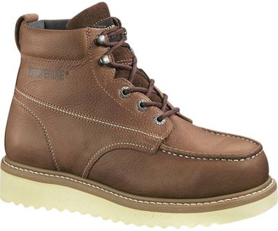 Wolverine Mens Work Wedge 6IN Steel Toe Boot