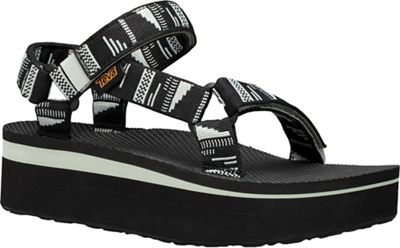 platform tevas black