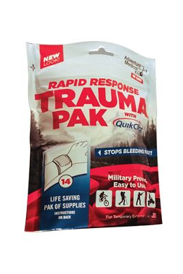 Adventure Medical Kits Rapid Response Trauma Pack with QuikClot