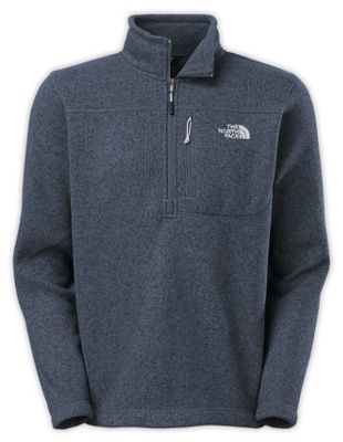 north face men's gordon lyons quarter zip fleece pullover