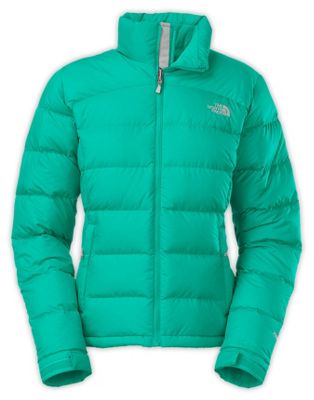 north face nuptse teal