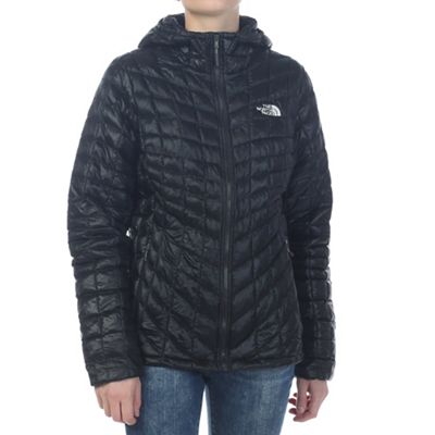 north face women's thermoball hoodie black