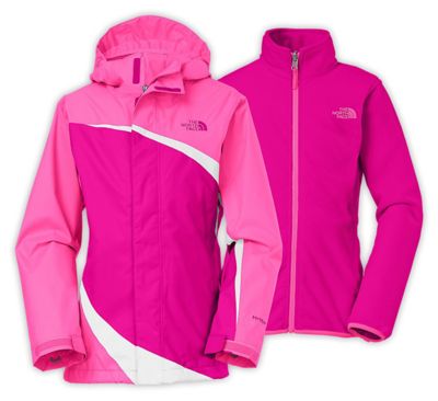 north face triclimate girls