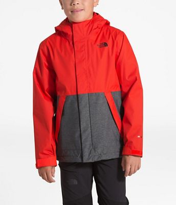 the north face big boys vortex hooded triclimate jacket